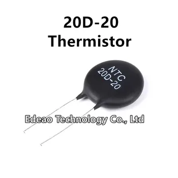 10 бр./лот Нов термистор MF72 НПМ 20D-20 с отрицателен температурен коефициент на термистора