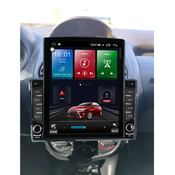 Vedio Tesla Плейър За Peugeot 206 2000 2001-2016 Мултимедийно Главното Устройство Със Сензорен Екран Android10 64G Навигация Автомобилно Аудио Радио