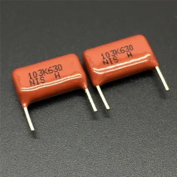 10шт/100шт Японски кондензатор NISSEI CBB MMHC 630V 103 K 10% 0,01 icf Стъпка 10nF = 10 мм Металлизированный кондензатор от полиестерен филм