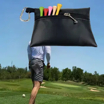 Поясная чанта за топка за голф, за възрастни, лека чанта за инструменти за голф, спортна чанта на открито, контейнер за съхранение, органайзер за тениски за голф и чанта