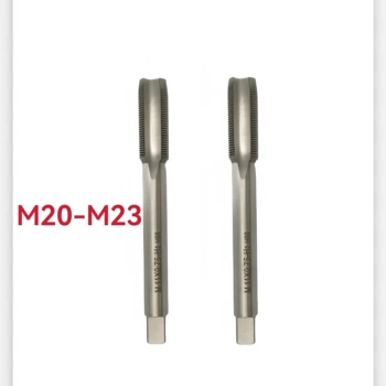 Алуминиева ръчна Метчик HSS M24X1.25X1X0.75 M25 M26 M27X1.75X1.5X2.5X2X3X0.5, с големи и малки зъби