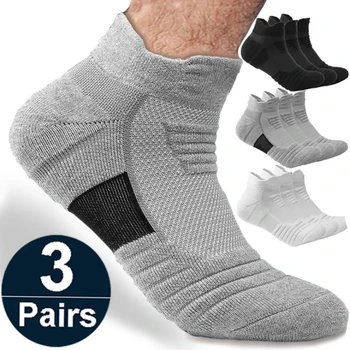 Мини футболни чорапи-Мъжки, Дамски памучни чорапи Къси Дълги Футболни баскетболни спортни чорапи Дишащи дезодорирующие Чорапи 39-45