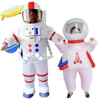 Костюм cosplay детски деня на космонавта карикатура надуваема кукла костюм