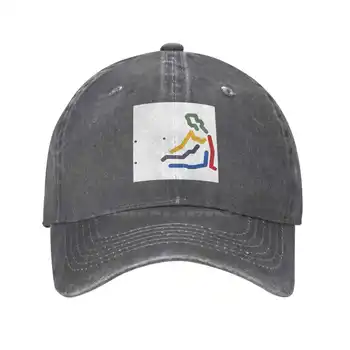 Модерен висококачествен деним, шапка с логото на ТВ Фестивали, вязаная капачка, бейзболна шапка