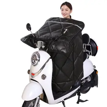 Мотоциклетное ветрозащитное одеяло, Ветрозащитный водонепропусклив външен слой, топло защита на коленете си, кадифе плат, есенно-зимно одеяло мотоциклетное