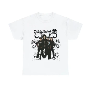 Тениска на Tokio Hotel, тениски за мъже, луксозен топ с високо качество