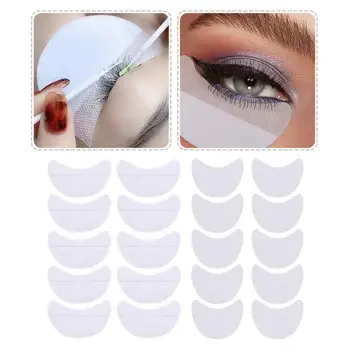 10ШТ на Миглите За изграждане на Тампони за очи за Еднократна употреба Лепенки Под Връхчетата на миглите Безворсовые етикети за грим