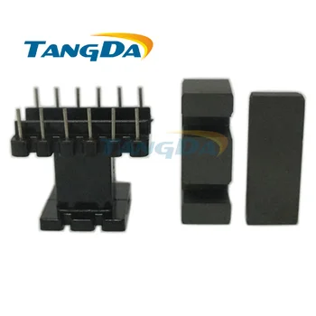 Макара Tangda EI30 с мек ферритовым сърцевина + каркасный трансформатор EI Bobbin високочестотен хранене 6 + 6P 12pin PC40 вертикални шиене.