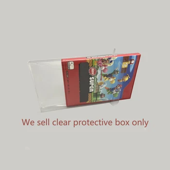 Висококачествена защитна кутия за домашни любимци за колекция от игри за съхранение на Wii