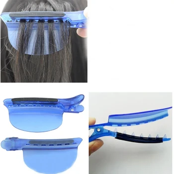 Разделителната клипса син цвят за удължаване на косата Hairdressers Pro Tools Salon