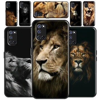 Калъф King Of The Jungle Lion за OPPO A72 A52 A15 A91 A83 A3S A5S A5 A9 а a53 A31 2020 F7 на F5 Find X2 X3 Pro Cover
