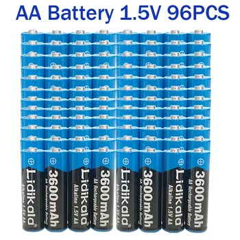 Батерия AA Безплатна Доставка 2023New Bestselling1.5V3600mAh Акумулаторна Батерия за Led Играчки Камера, Микрофон Батерия 1-96 бр.