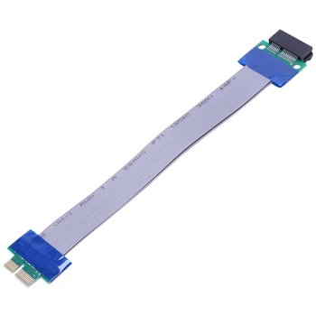 PCI-Express PCI-E 1X Странично Card Flex Продължавам Удлинительный кабел за КОМПЮТЪР