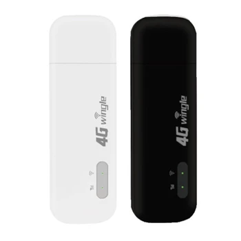 4G Wifi рутер USB модем за Мобилен Wifi 150 м USB Wifi донгъл за безжична точка за достъп, с слот за СИМ карта