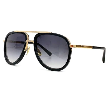 2023 Нови модерни мъжки слънчеви очила в рамка от ацетат сплав UV400 Защитни очила Слънчеви очила Дамски Модни очила