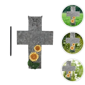 Кръст Паметник, Надгробен камък на гроба на Надгробни паметници Метални надгробни плочи