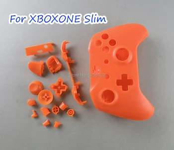 1 комплект за Xbox One S Slim Shell Замяна за Xbox One S Пълна обвивка и бутони на министерството на отбраната Kit Матиран контролер Индивидуалният капак на корпуса