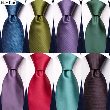 Обикновен зелен син копринен сватбен вратовръзка Hi-Тай за мъже, подарък ръчна родословни обици, мъжка вратовръзка, модерен дизайнерски бизнес празничен дропшиппинг