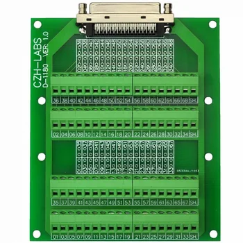 Такса за изключване на винт клеммной подложки CZH-LABS с 68 контакти VHDCI DSUB SCSI-5.