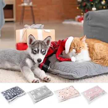 Уютно, тихо одеяло за котки с красиви щампи, супер мек матрак за кучета и котки, зимата на топло одеяло за кучета, с приятен дизайн, различни размери
