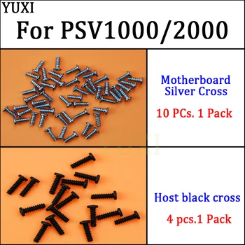 Подмяна на комплекта винтове YUXI Customs за PS Vita 1000 за игра конзола PSV1000 PSV2000
