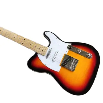 Електрическа китара sunset Color TL поръчка, кленов лешояд, високо качество, бърза доставка