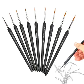 Комплект Дръжки За Рисуване Micron Pen Set Постоянни Водоустойчив 9 Опаковки Карандашных Дръжки Fineliner За Рисунка, Акварел Аниме