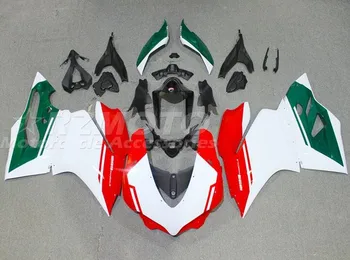 4Gifts Нов Комплект ABS Обтекателей Подходящ За Ducati PANIGALE 959 1299 2016 2017 2018 16 17 18 бодикит Червен Зелен