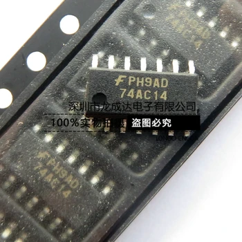 30шт оригинален нов логически чип 74AC14DR 74AC14 SOP14