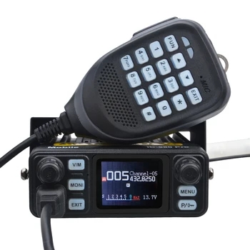 Мобилно радио HIROYASU IC-980Pro Предавател VHF UHF двойна лента Двойни Часове на 25 W 200Ch Фоново намаляване на шума Vox FM Walky Талк